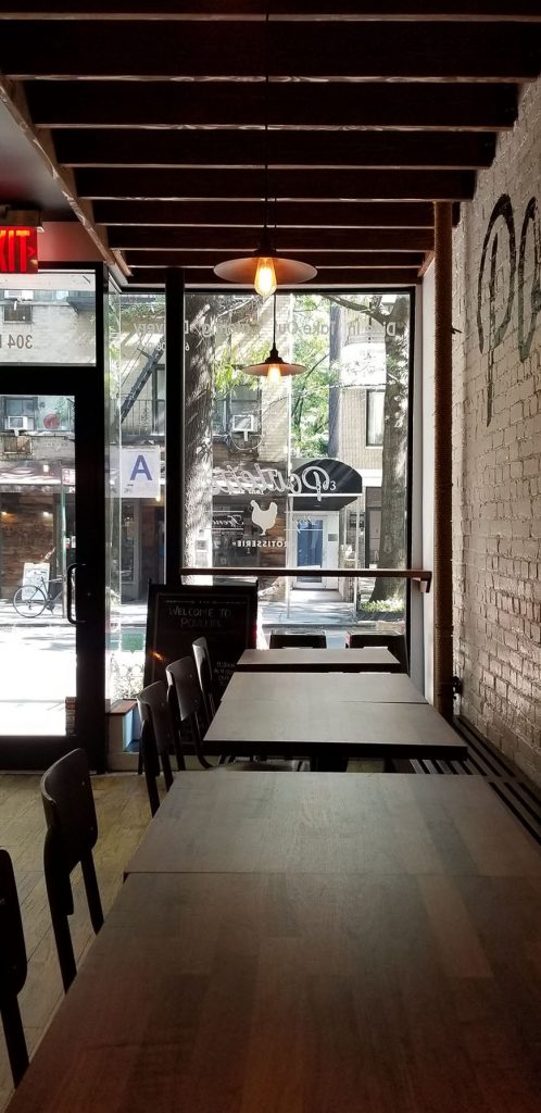 Poulette Restaurant design nyc