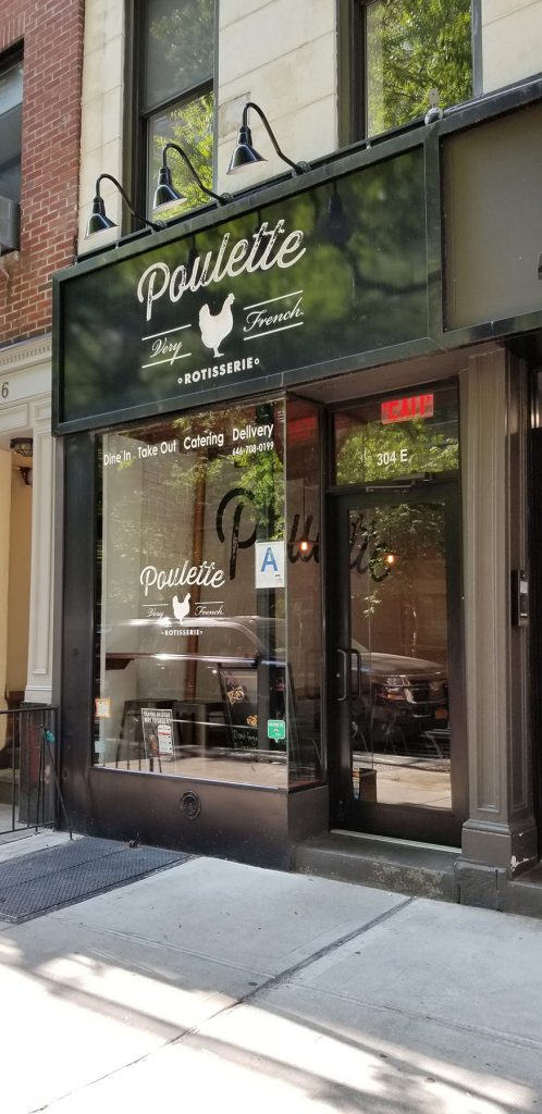 Poulette Restaurant design nyc
