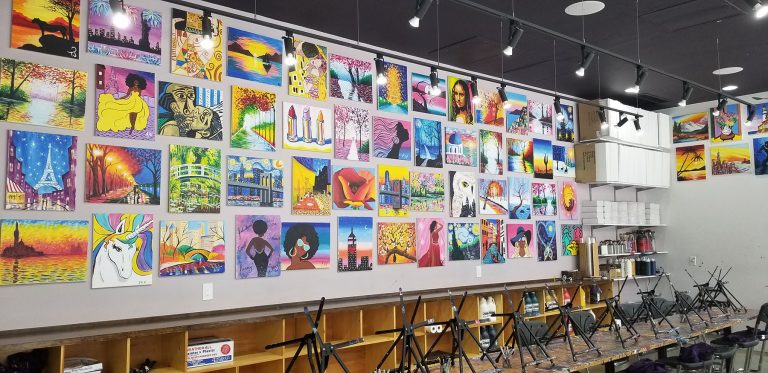 Painting lounge design build