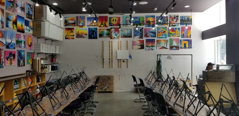 Painting lounge design build