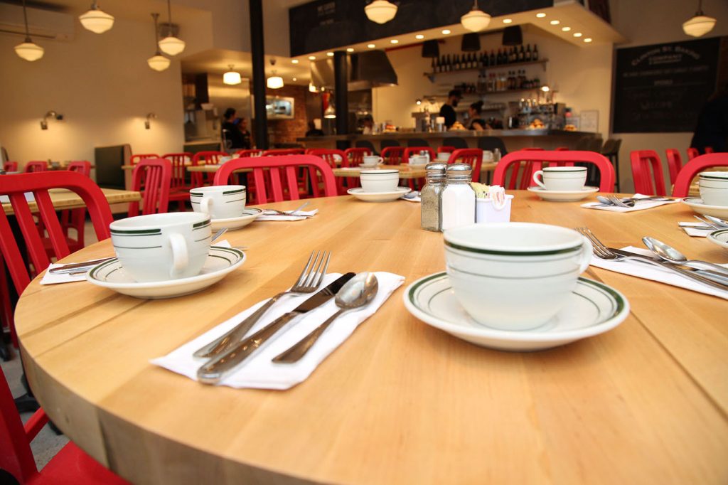 Clinton Street Baking construction