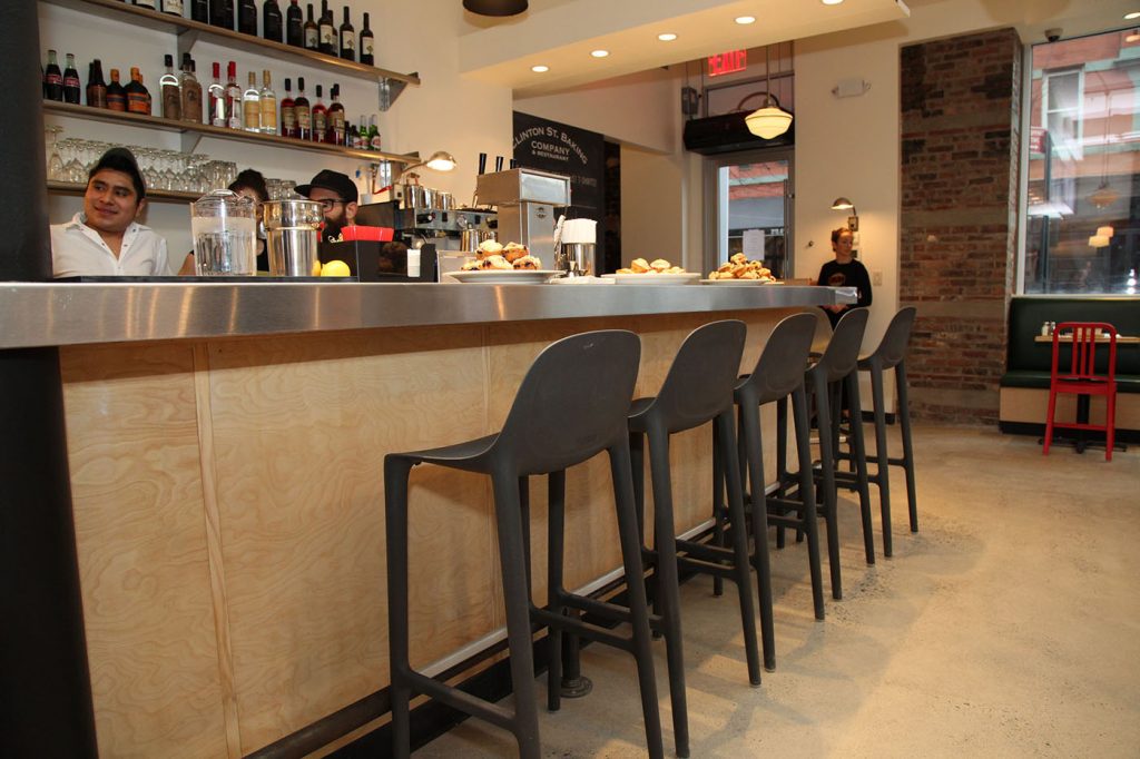 Clinton Street Baking construction