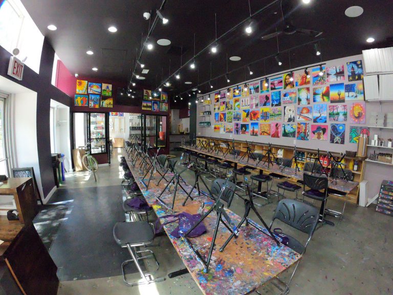 Painting lounge design build