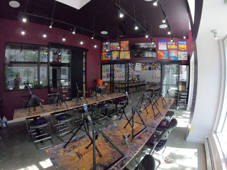 Painting lounge design build