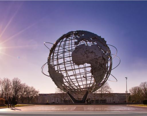 Picture of the world flushing park