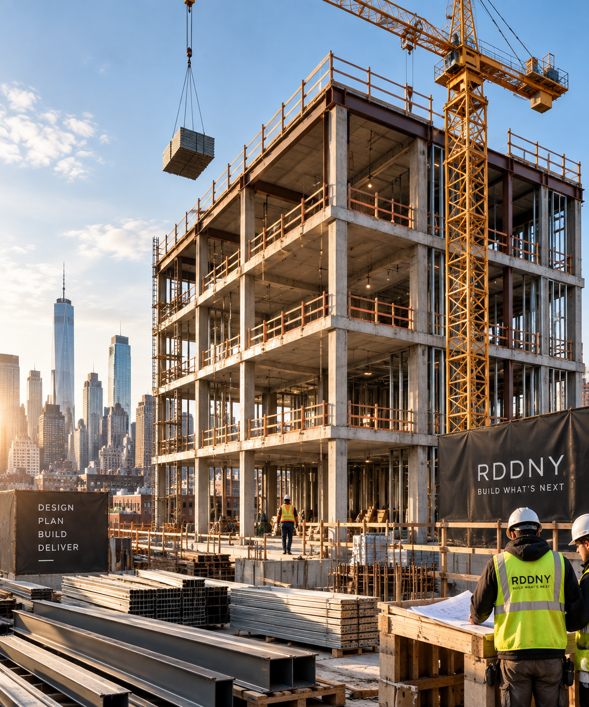 Ground-up construction estimate and new building project in New York City
